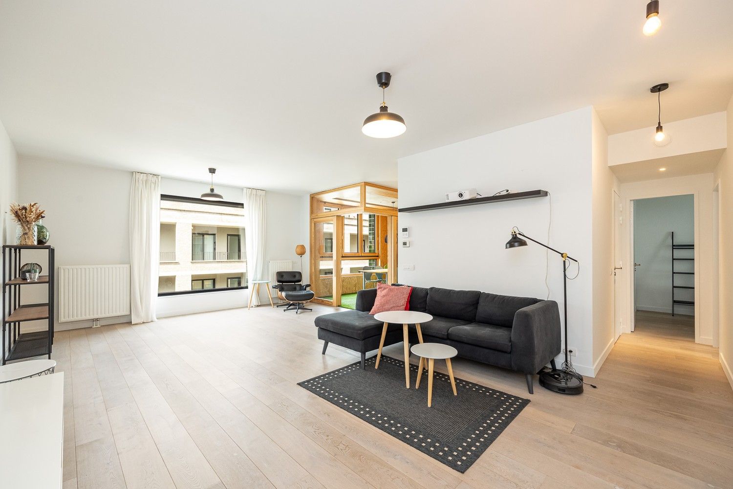 Ruim, gemeubeld appartement met 2 slaapkamers en parkeerplaats op het Eilandje foto 6