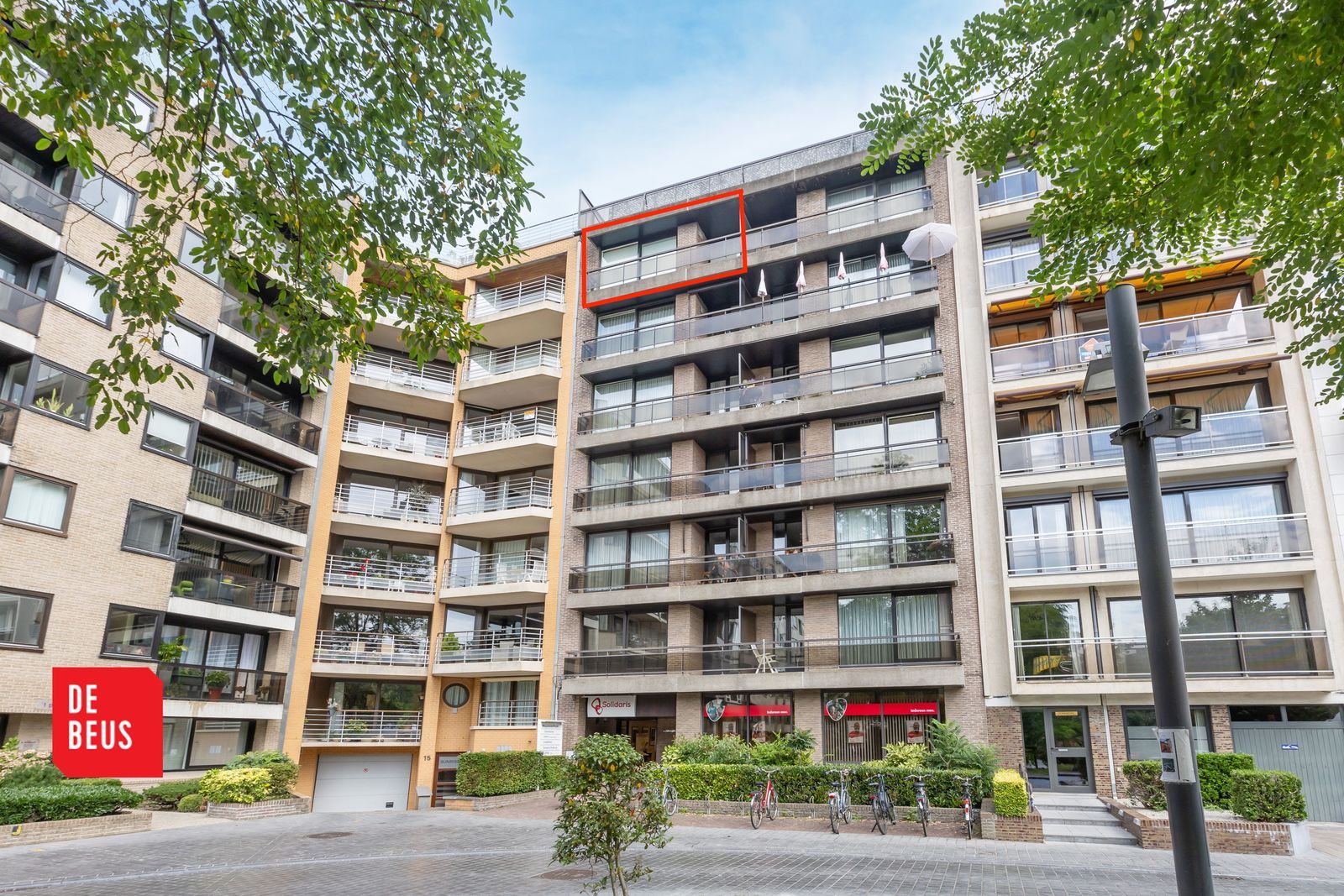 Subliem appartement met 2 slpk en terras met open groenzicht foto 17