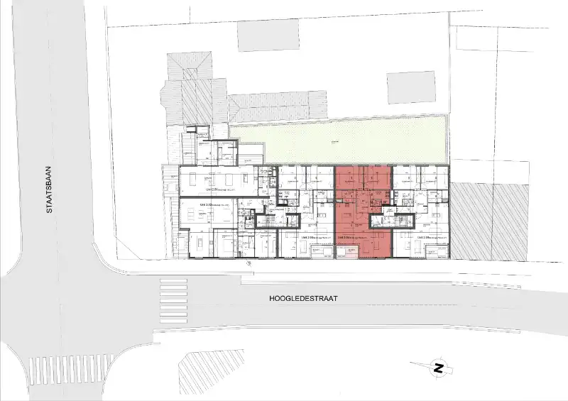 KORTEMARK: Appartement 2.04 met 2 slaapkamers en zitterras gelegen op de tweede verdieping van Nieuwbouwresidentie Mila en Nora foto 6