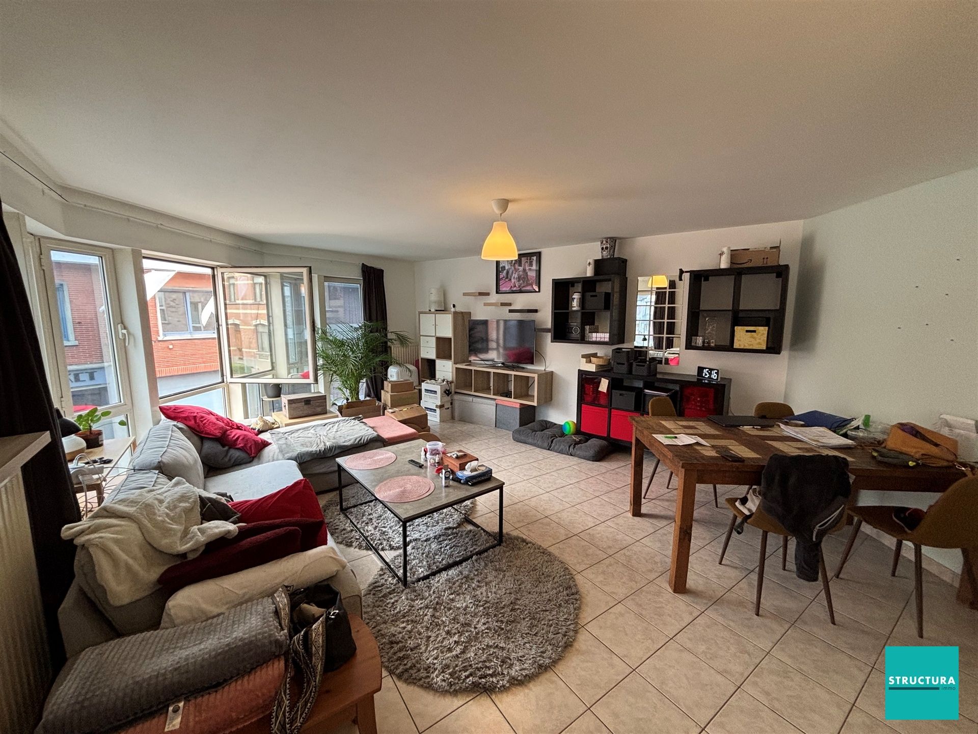 Appartement met 2 kamers in het centrum van Steenhuffel foto 2