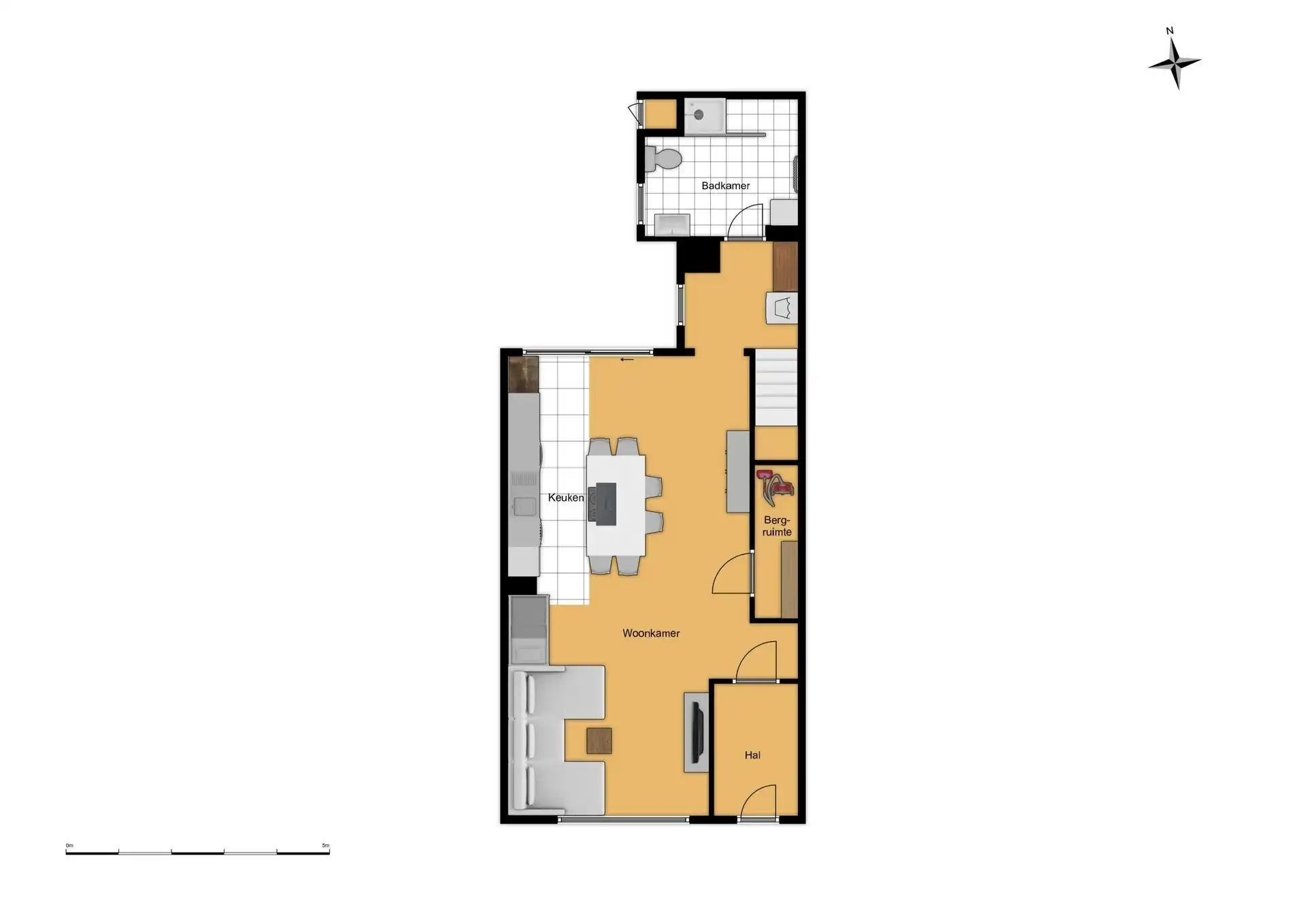 Instapklare starterswoning met 3 slaapkamers en gezellige tuin foto 16