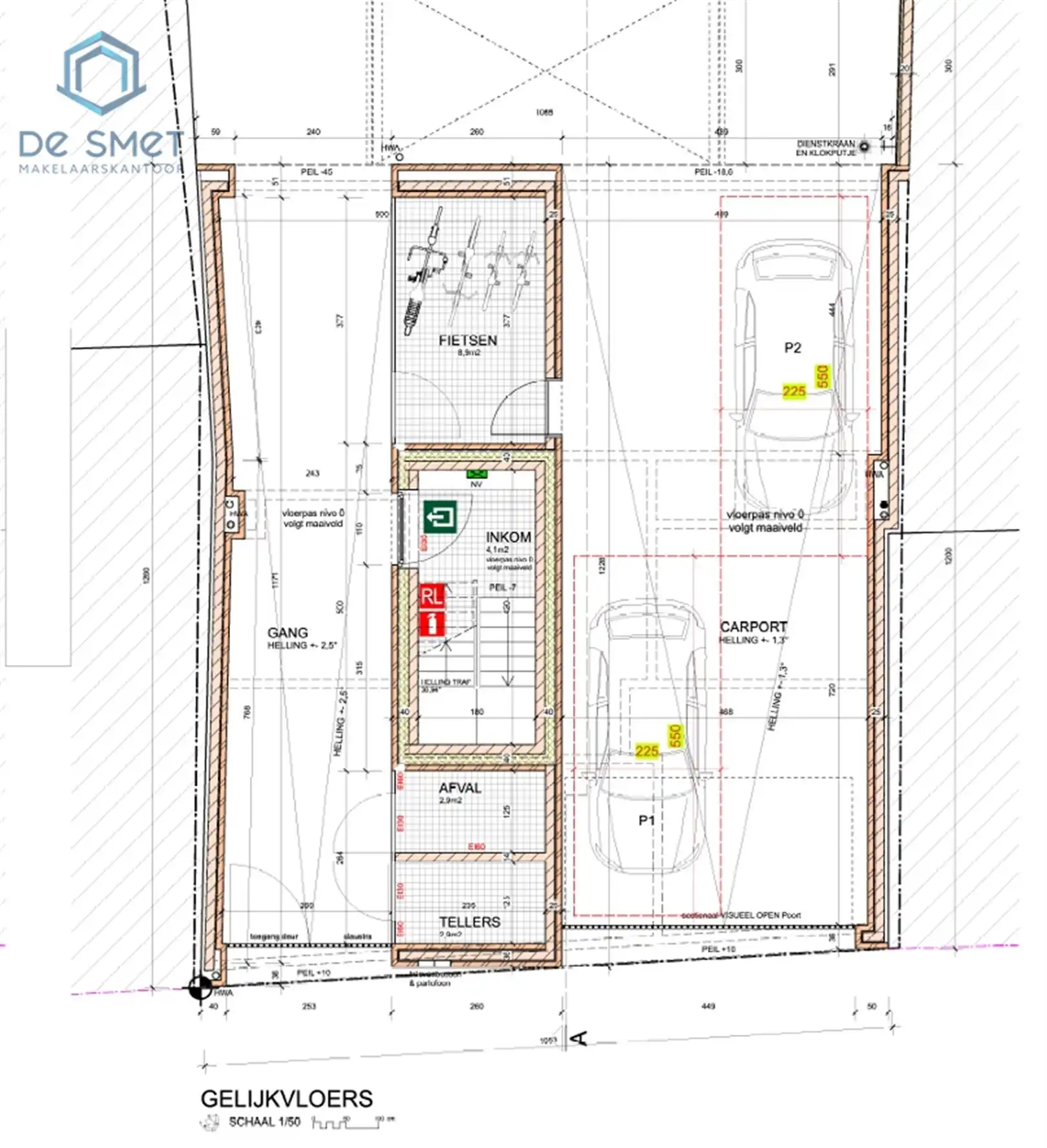 PROJECTGROND VOOR 2 APPARTEMENTEN foto 3