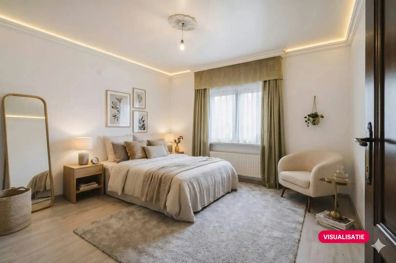 Ruime alleenstaande woning op 1922m² te koop in Gullegem foto 13