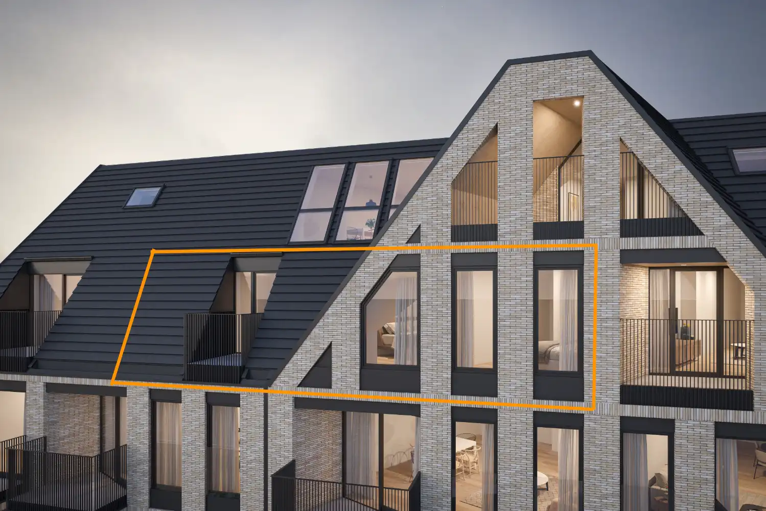 Appartement te koop Badenlaan 112/0501 (5.2) - 8434 Westende
