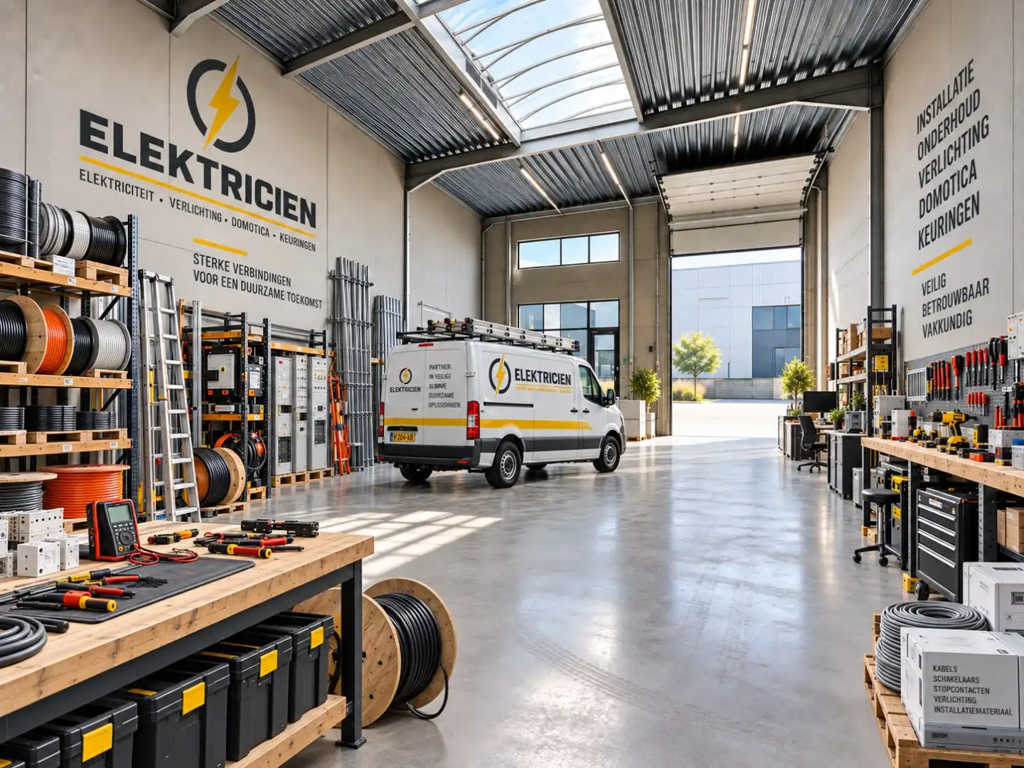 Loods te koop – 246 m² met 2 parkeerplaatsen inbegrepen op de industriezone te Ichtegem foto 5