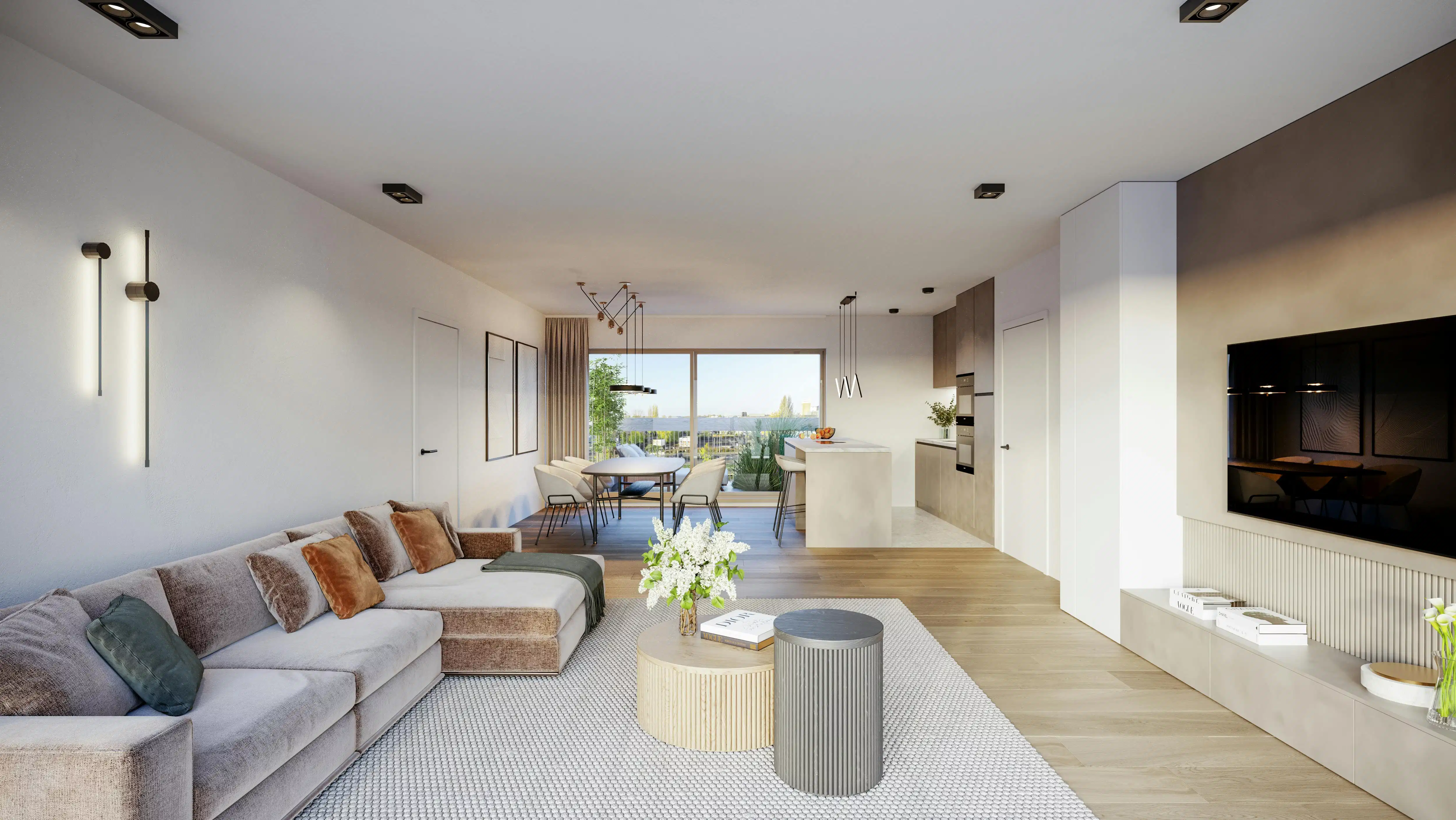 Nieuwbouw penthouse met 2 slaapkamers te Brugge foto 6