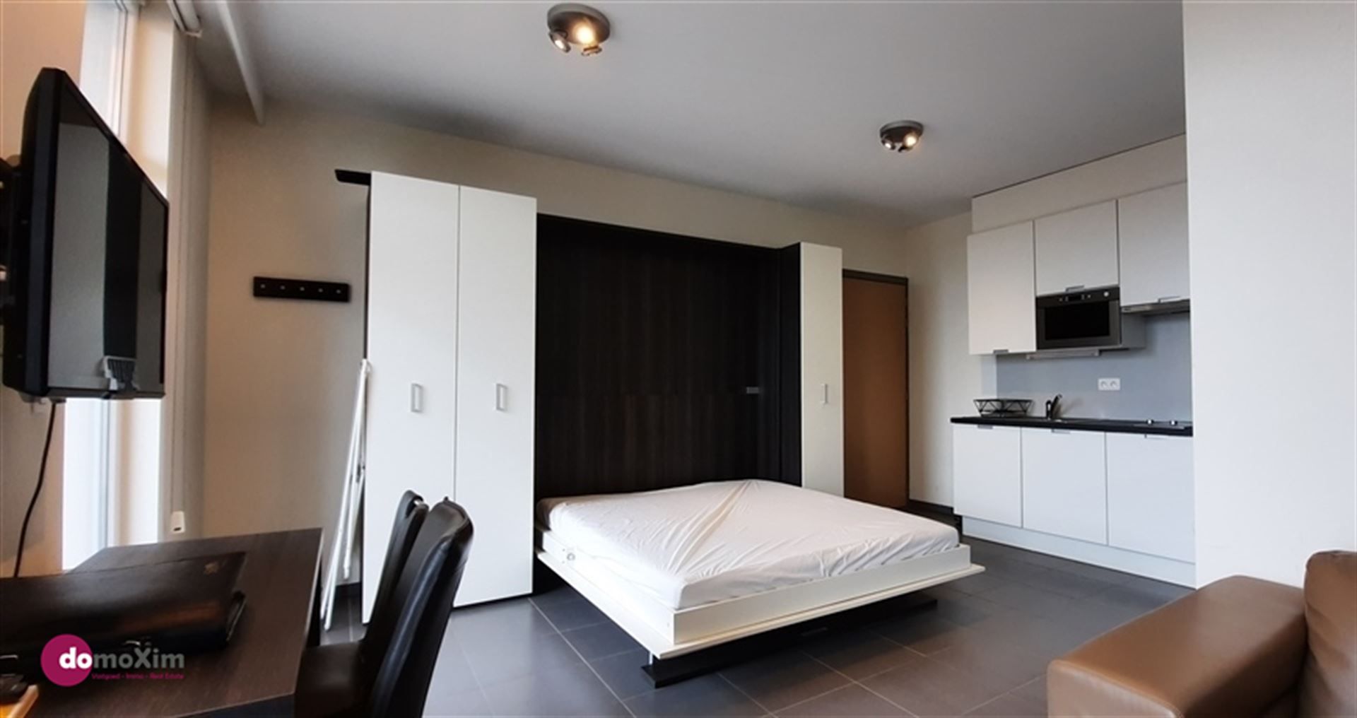 Moderne gemeubelde studio, geschikt voor één persoon, in het centrum van Leuven  foto 3