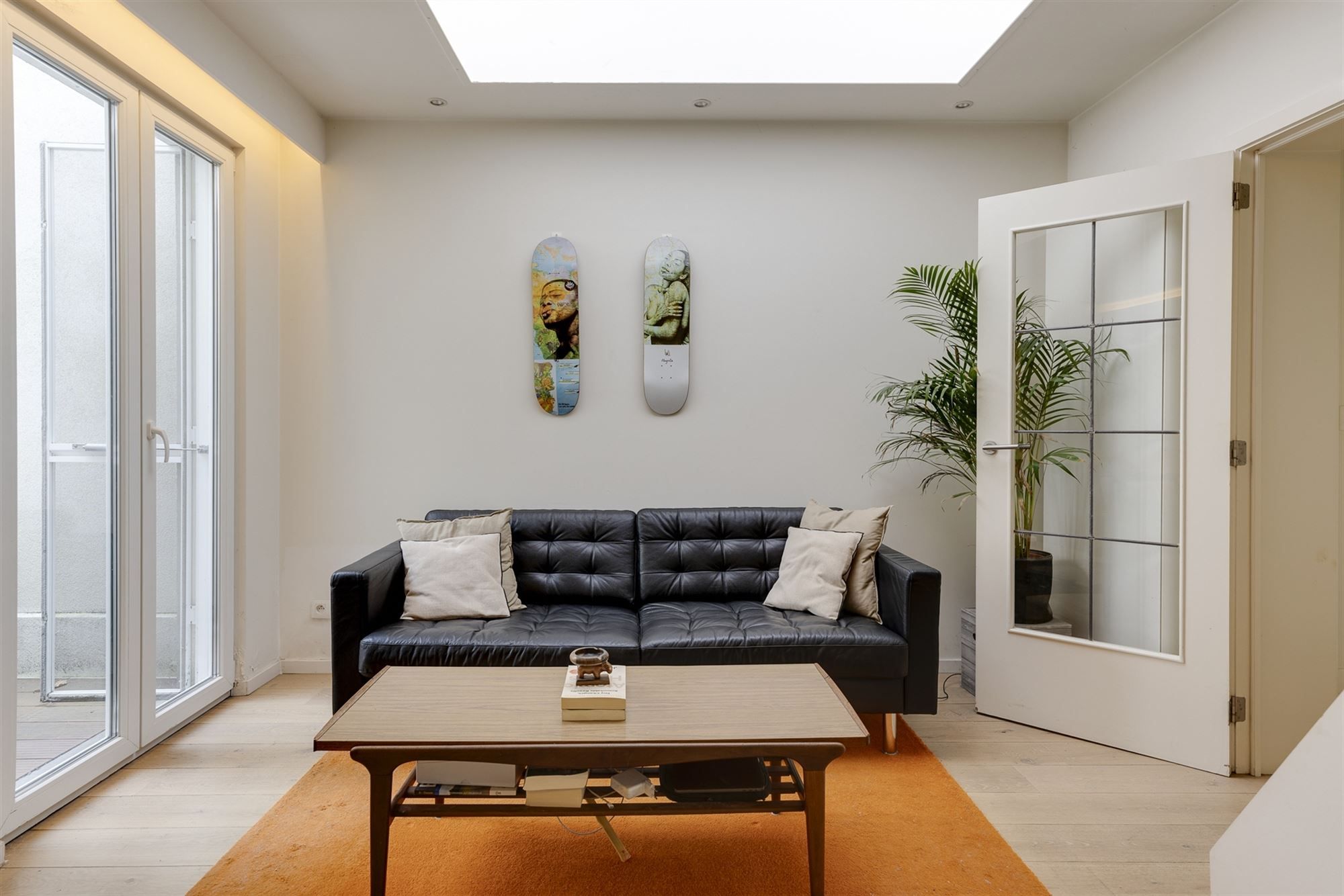 Cozy gelijkvloers appartement met stadskoer foto 2