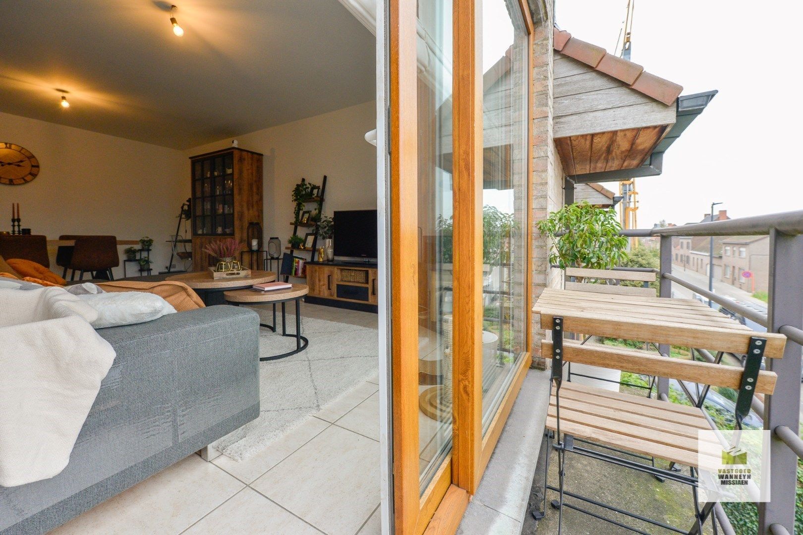 Energiezuinig 2 slaapkamer appartement met garagebox in centrum Zwevezele foto 13