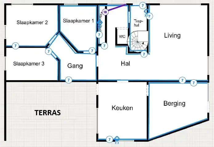 Karaktervolle gerenoveerde landelijke gezinswoning met 5 slaapkamers op perceel van 556m² foto 30