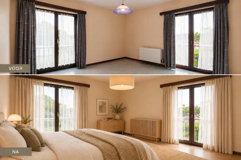 --- NIEUW --- Gunstig gelegen lichtrijk appartement met 3 slaapkamers + garagebox. foto 4