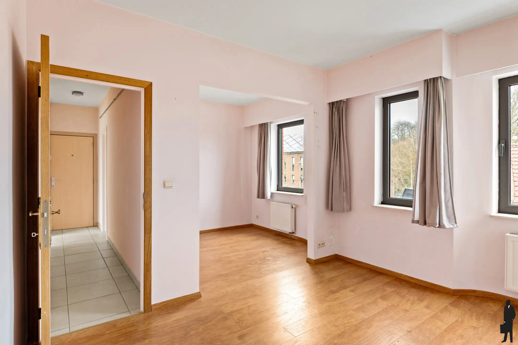 Centraal gelegen app met zicht op het Marktplein van Mortsel foto 16