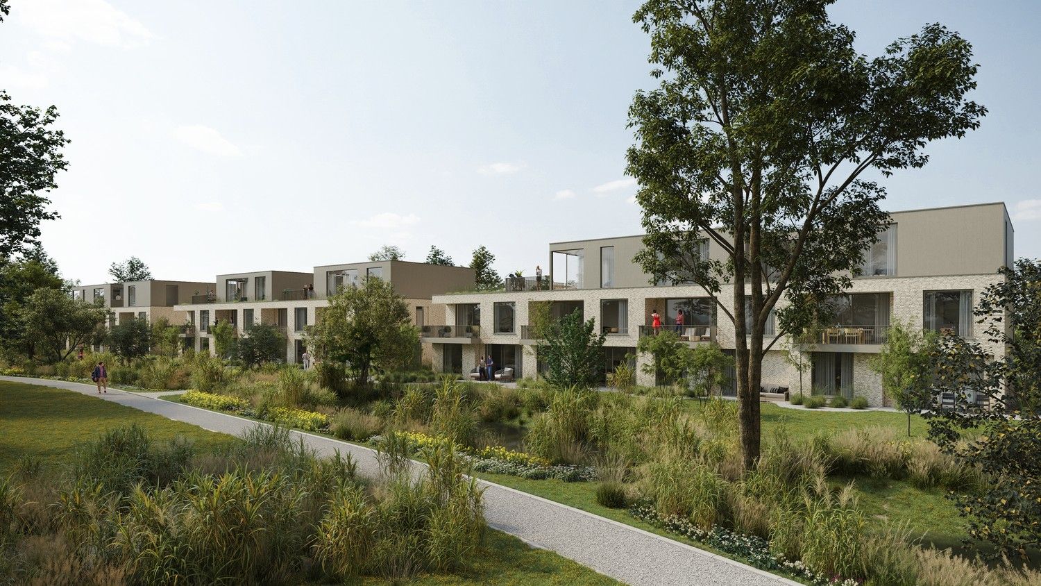 Gelijkvloers nieuwbouwappartement in een prachtige parkomgeving foto 1