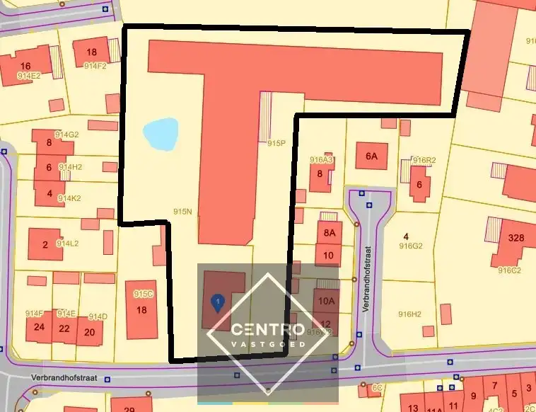 Instapklaar BEDRIJFSGEBOUW bestaande uit&nbsp;geïsoleerde MAGAZIJNEN met laadkade (ca. 2.539m²), KANTOREN (ca. 344 m²) én alleenstaande WONING. Op bedrijvenzone "Hoge Barriere" te Roeselare. foto 22
