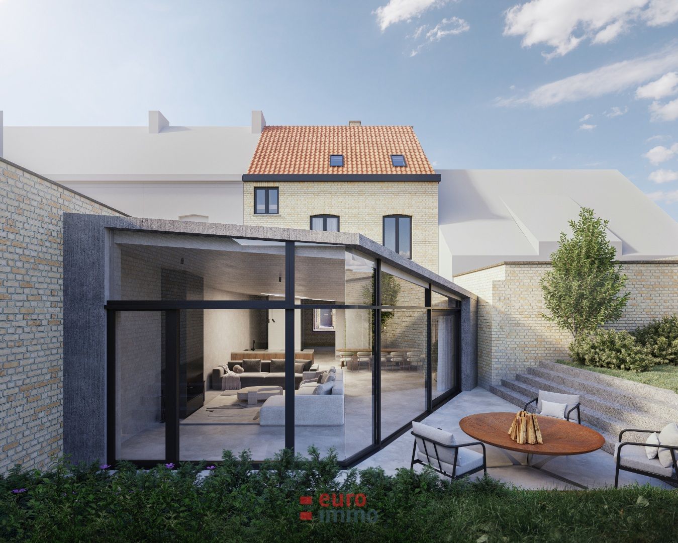 Luxueuze vakantiewoning in de klassieke geel-bruine gevelsteen die binnenkort een parel te Nieuwpoort-stad wordt! foto 2