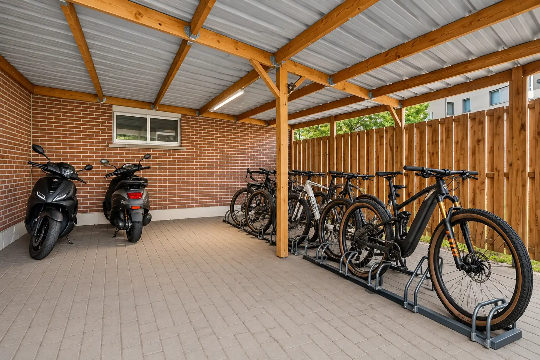 Instapklaar 1-slaapkamer appartement met terras en berging en garage. foto 15