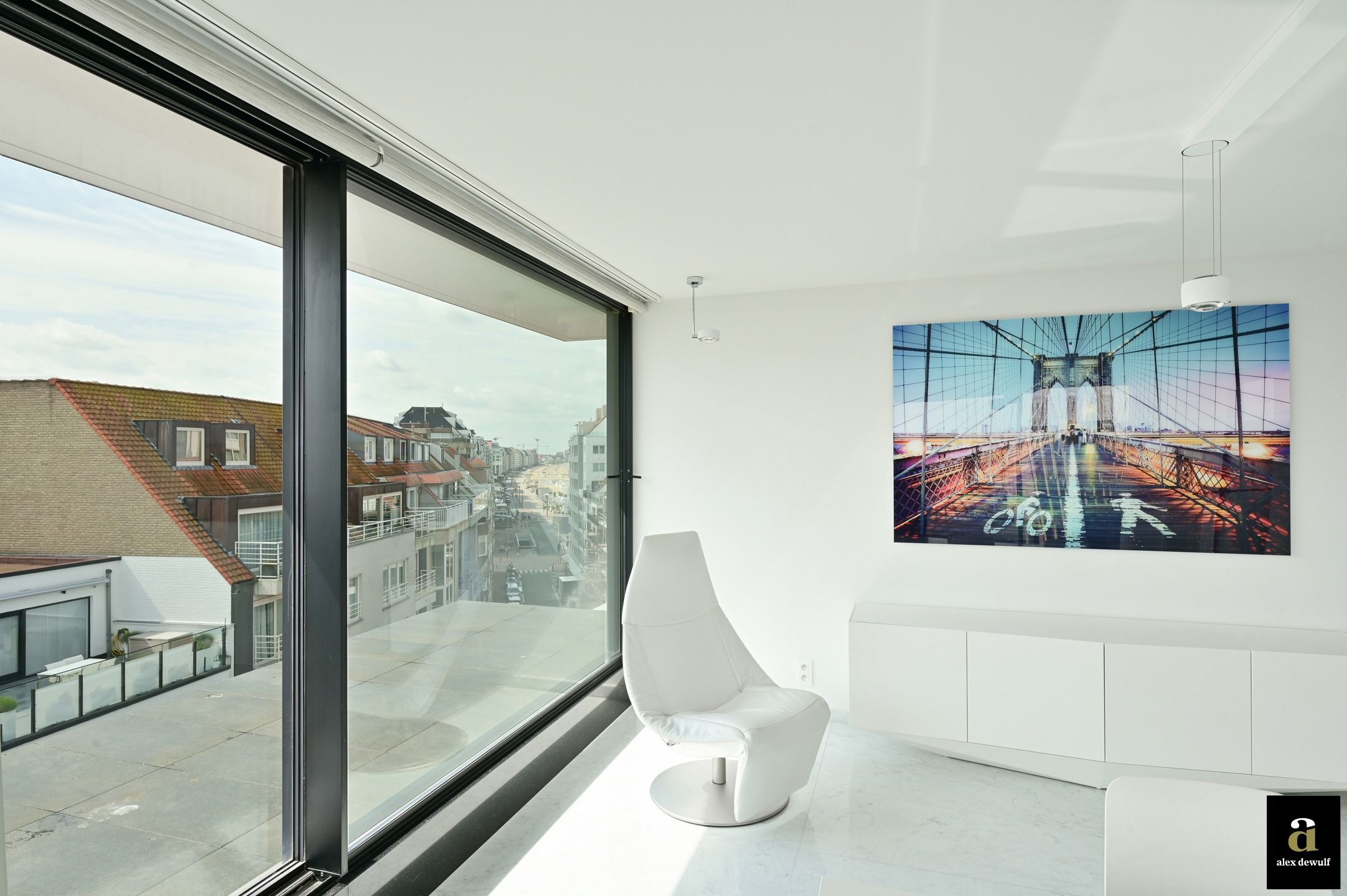 Uitzondelijk hoekappartement (duplex) met zijdelings zeezicht foto 63