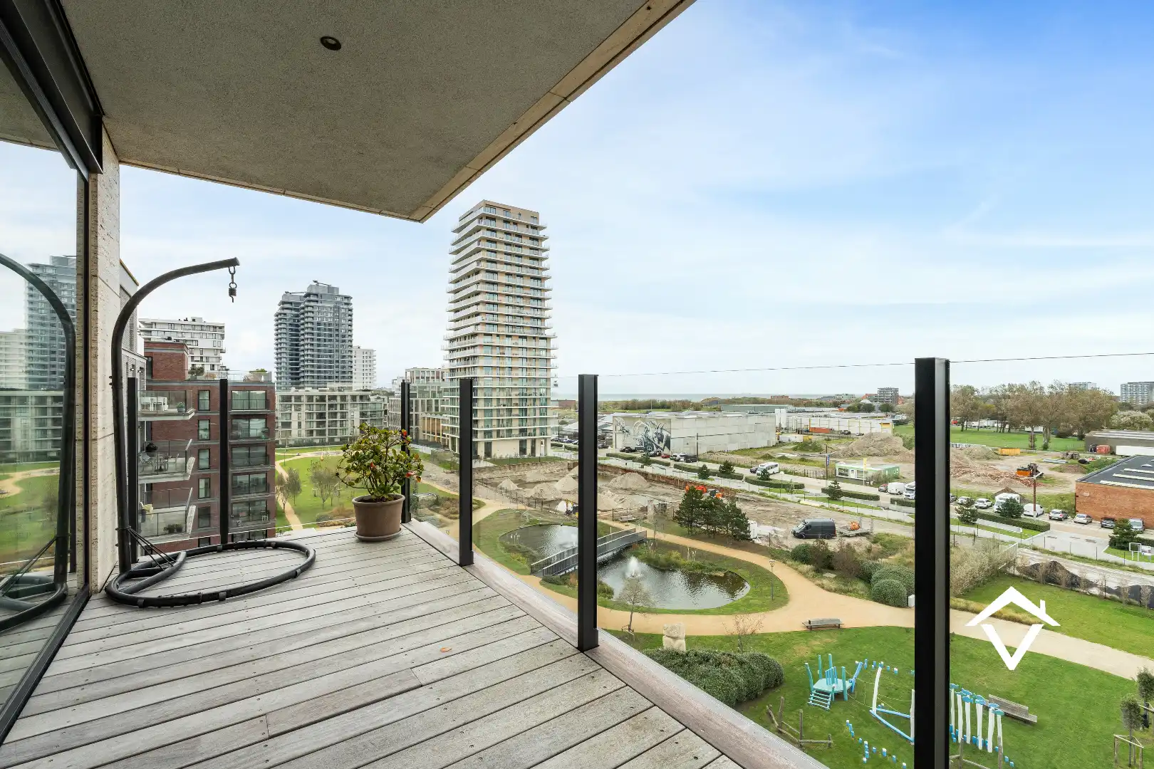 Exclusief en energiezuinig appartement op de zesde verdieping met panoramisch uitzicht op Oosteroever! foto 8