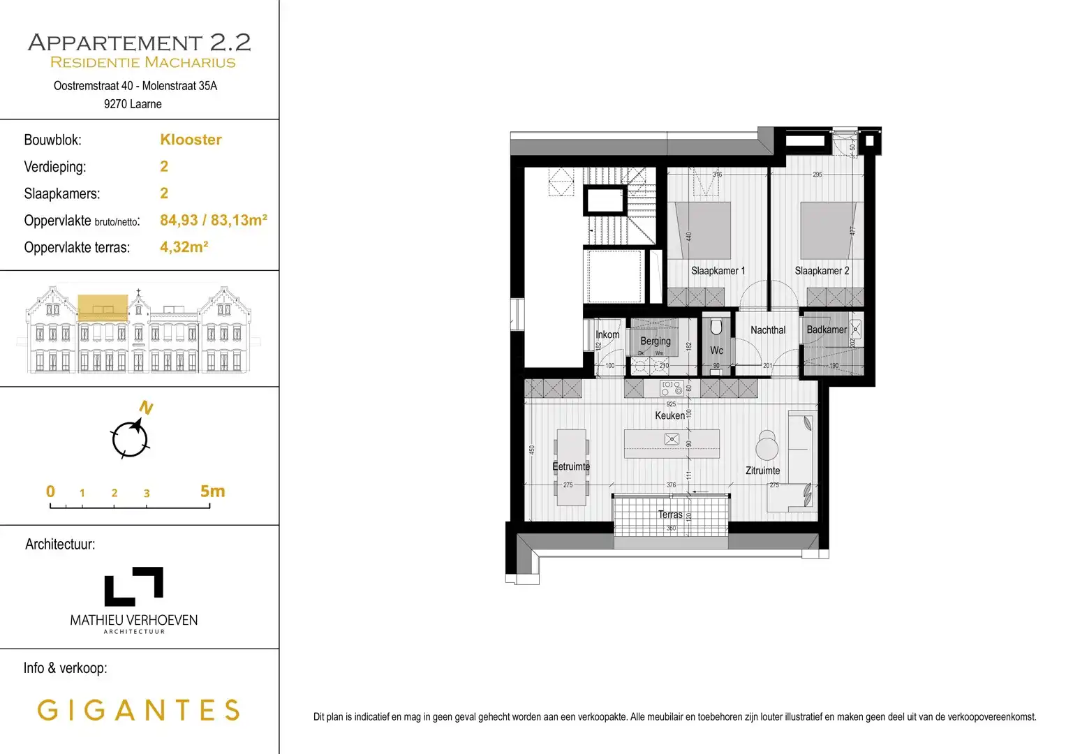 Wonen met karakter: stijlvol appartement in Laarne (2% registratierechten!) foto 19
