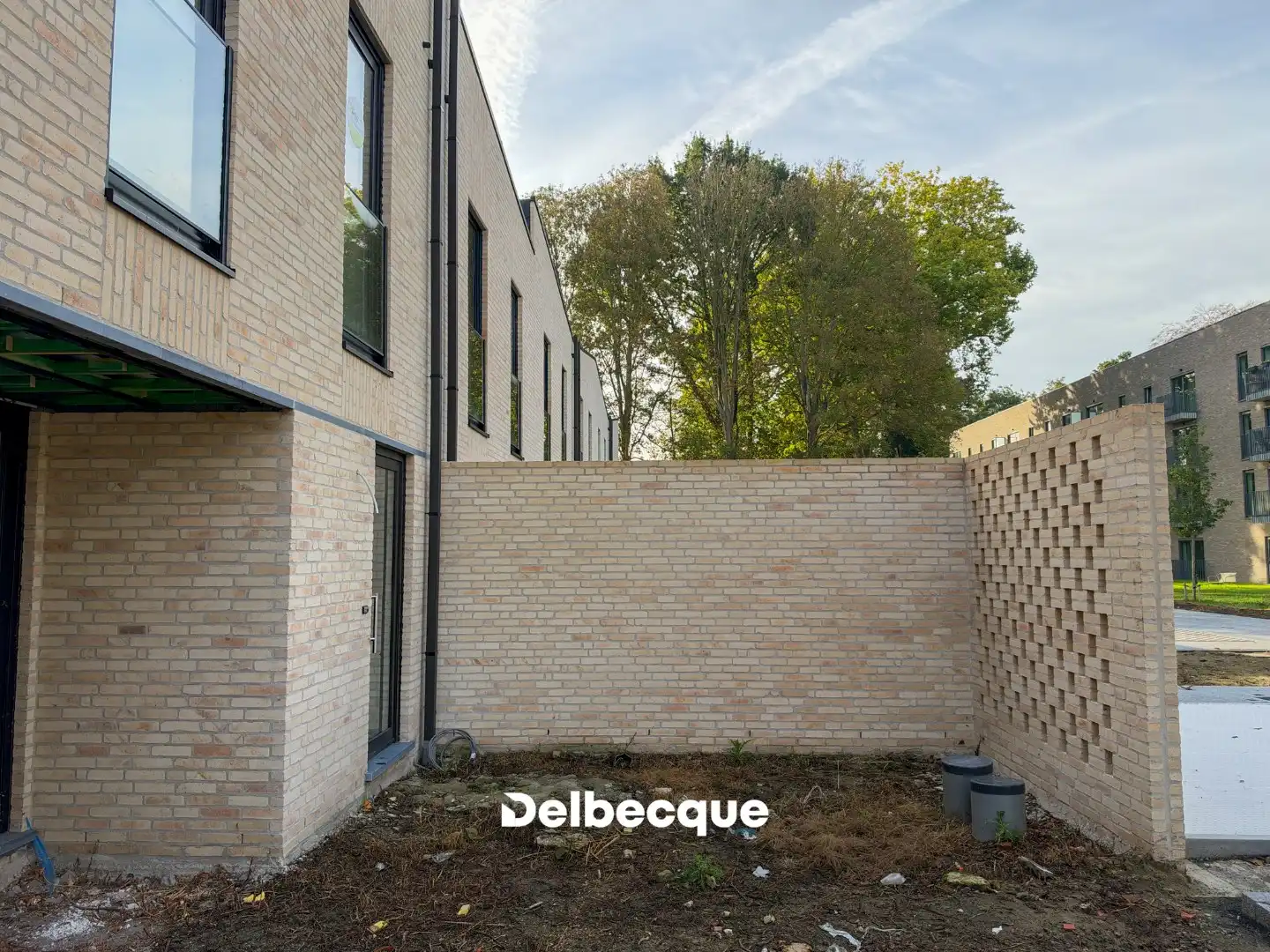 Nieuwbouwwoning met 3 slk op kleinschalig woonerf in groene omgeving nabij Brugge foto 9