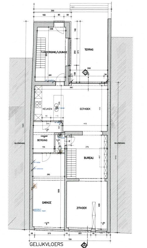 Af te werken rijwoning in centrum Tienen foto 19