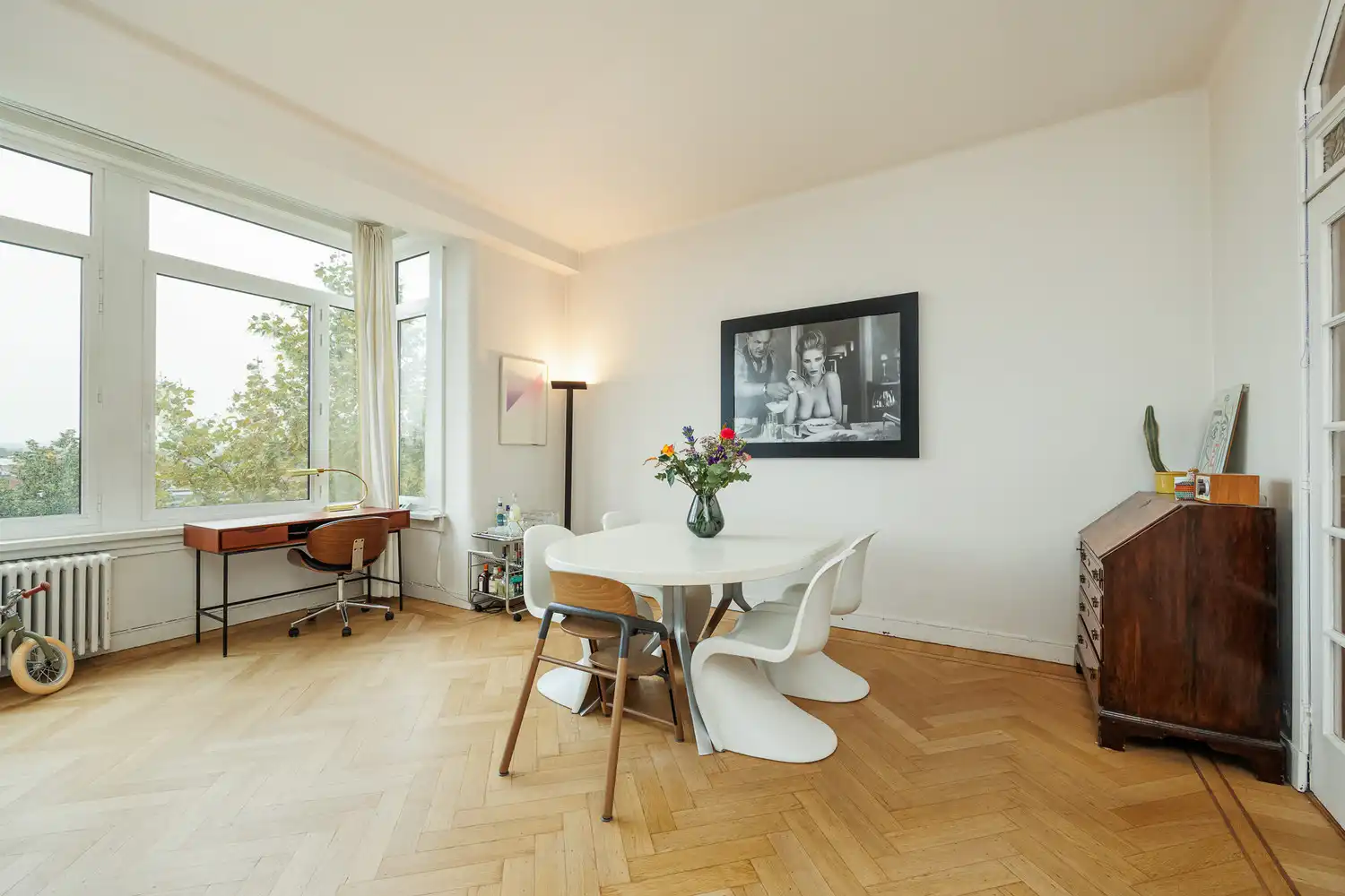 Ruim en lichtrijk art-decoappartement met terras, vlakbij Te Boelaerpark – Berchem foto 15