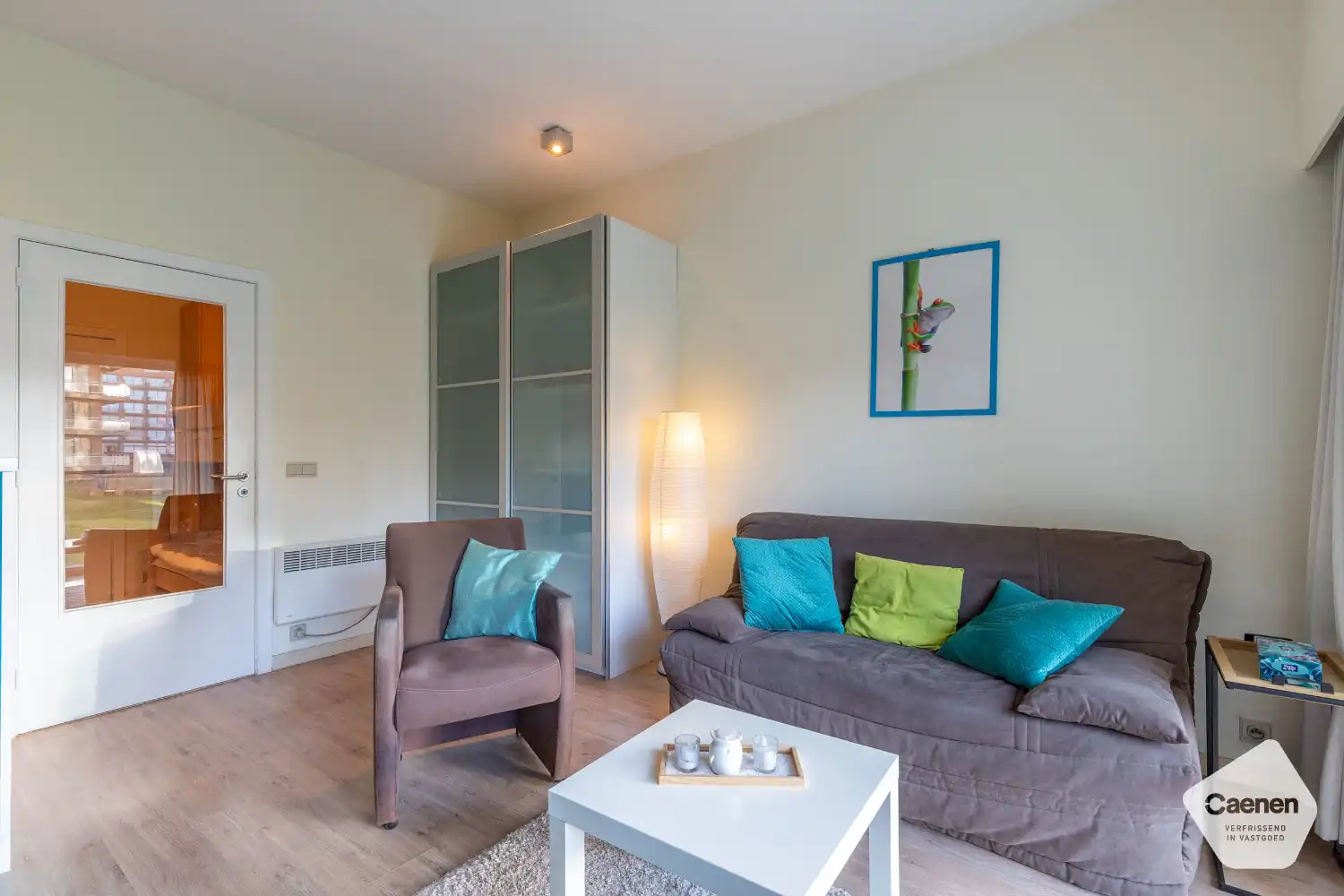 Zuid-west gerichte studio met slaaphoek op A-ligging! foto 3