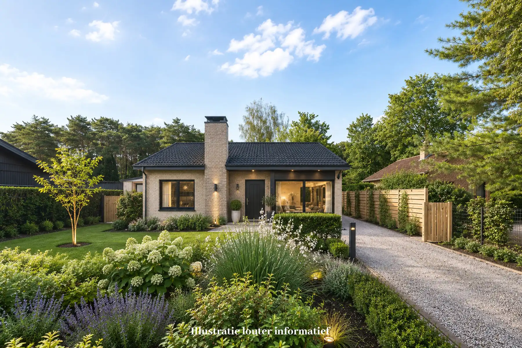 Bungalow op toplocatie met grote loods foto 4