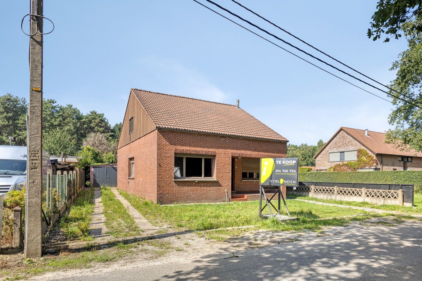Te renoveren woning, rustig en landelijk gelegen op 1.265 m² nabij het centrum ! foto 2