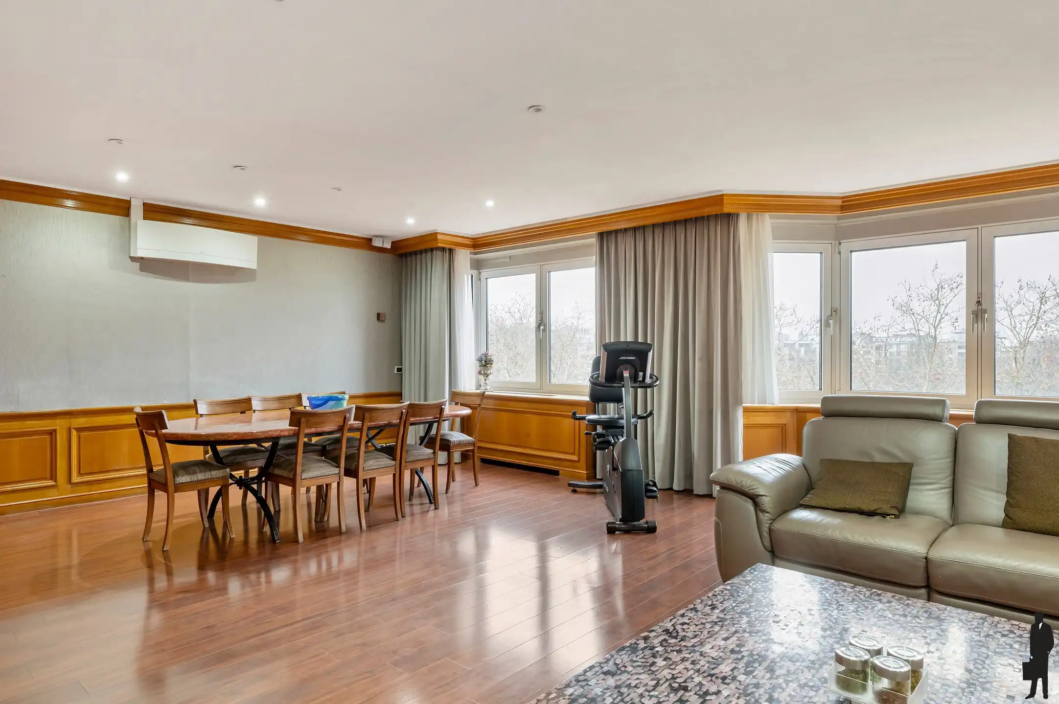 Uitzonderlijk penthouse (400 m²)  zicht op het Stadspark. foto 5