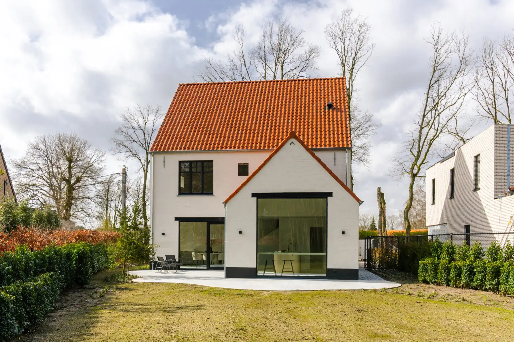 Stijlvolle nieuwbouwwoning met zicht op blijvend groen foto 26