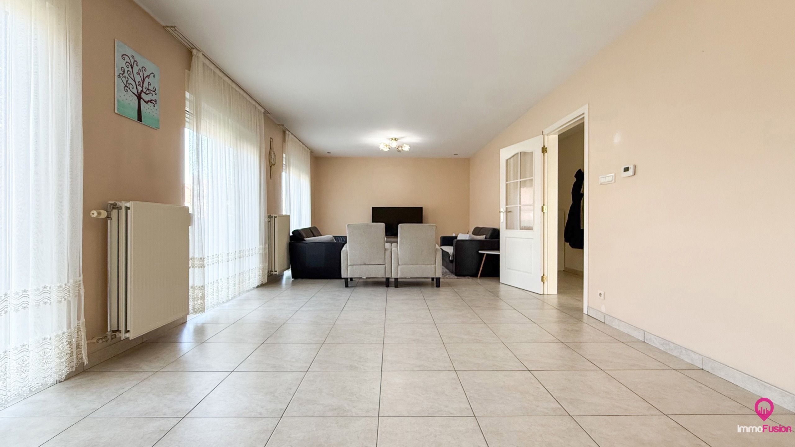 Gelijkvloers appartement met 3slpks, tuin en garagebox! foto 4