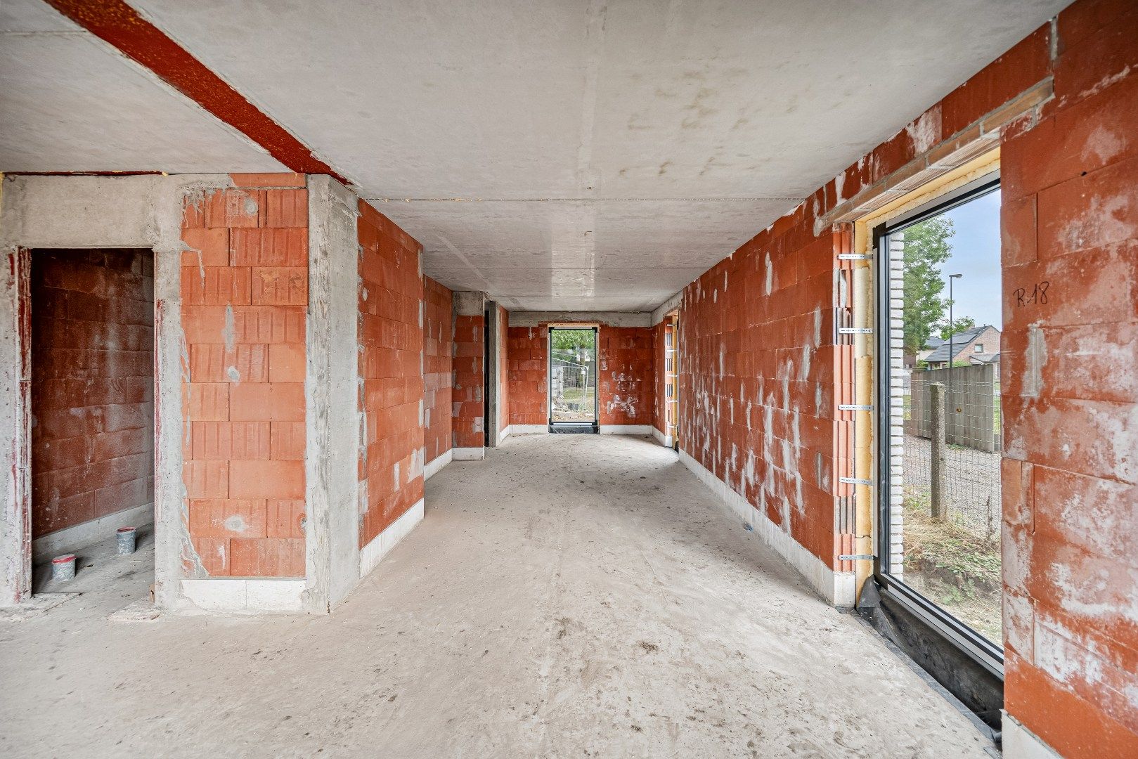 Nieuw halfopen BEN-woning in een doodlopende straat, aan een groenzone foto 6