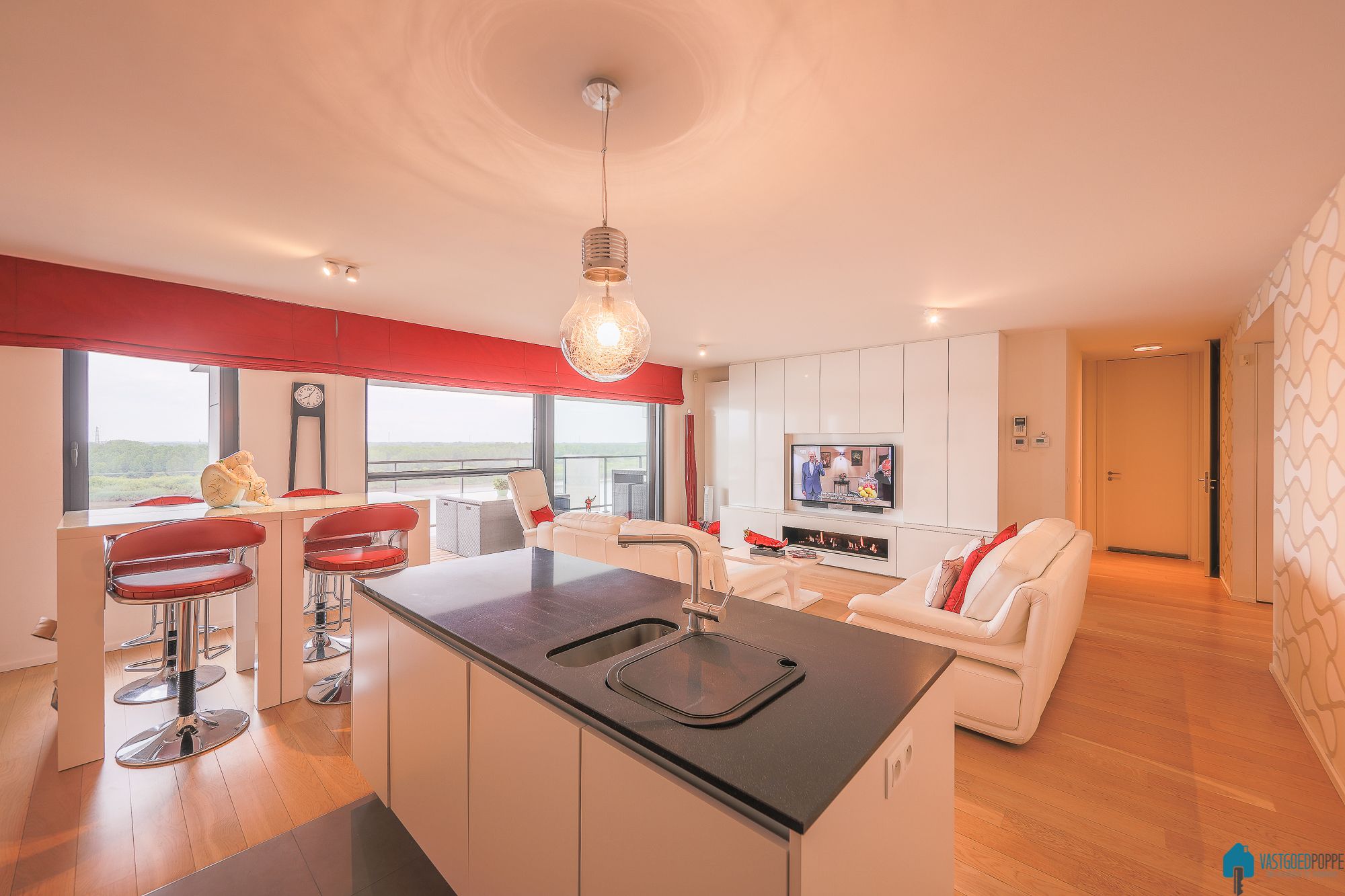 Appartement met terras zicht op de Schelde foto 6