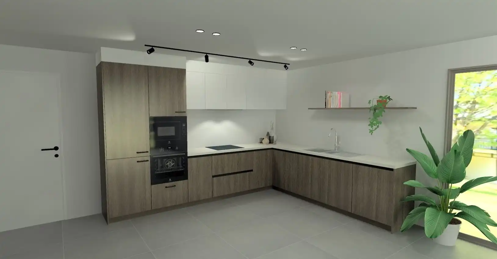 Slpk.van 14m², terras 21m², bureauhoek  foto 5