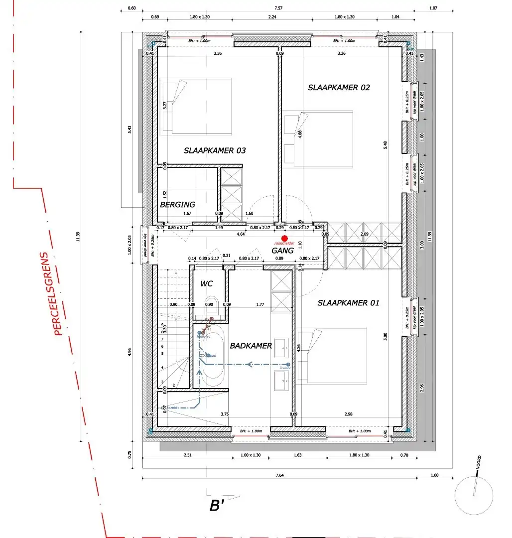Alleenstaande nieuwbouwwoning met 3 slaapkamers en tuin te Koekelare foto 13