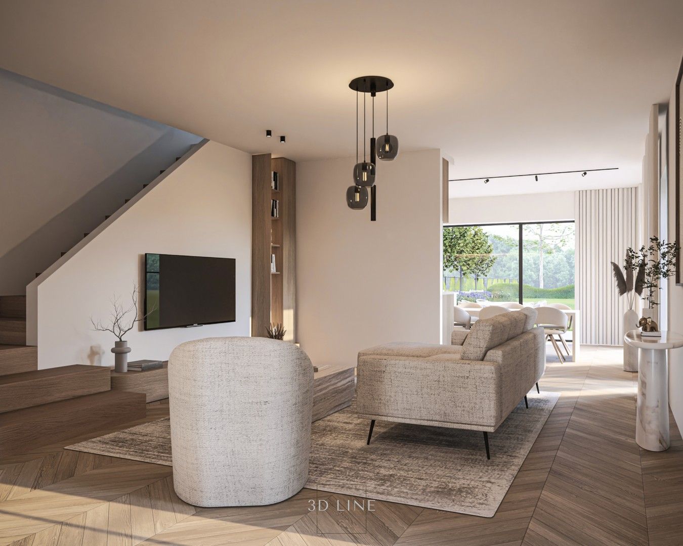 Casco nieuwbouwwoning met kelder op een perceel van 10a 09ca foto 13