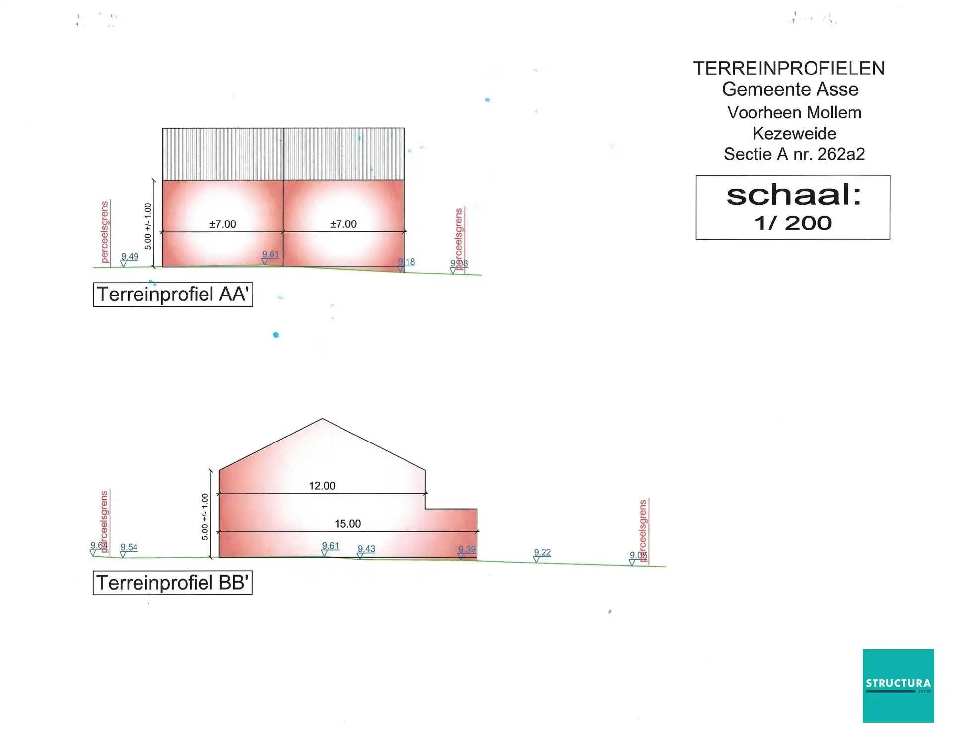 Bouwgrond voor halfopen bebouwing op absolute voorkeursligging te Mollem! foto 8