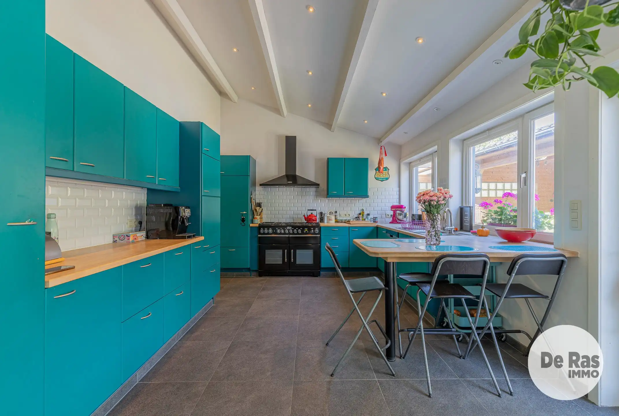 AALST- INSTAPKLARE WONING OP HEEL RUSTIGE LOCATIE foto 9