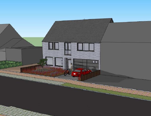 Zongerichte bouwgrond (662m²) te Oostduinkerke-Dorp foto 4