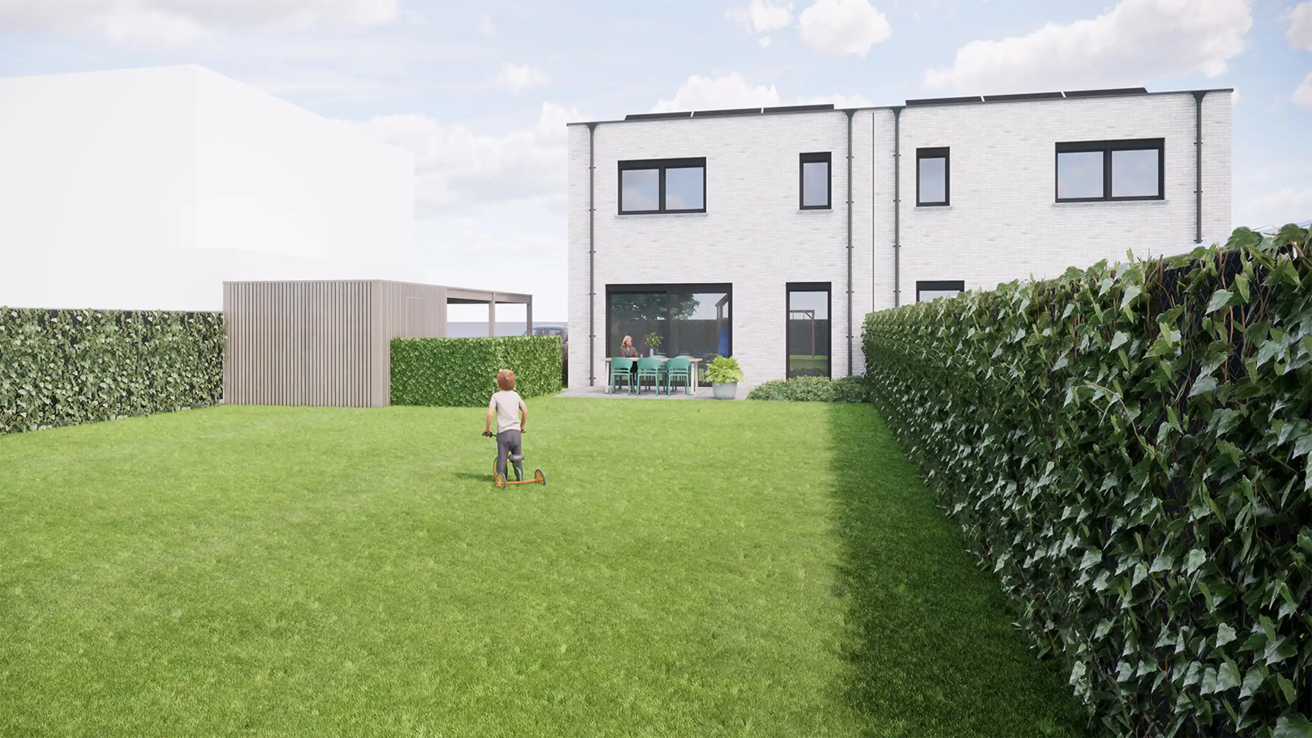 Halfopen nieuwbouwwoning met 3 slaapkamers foto 2