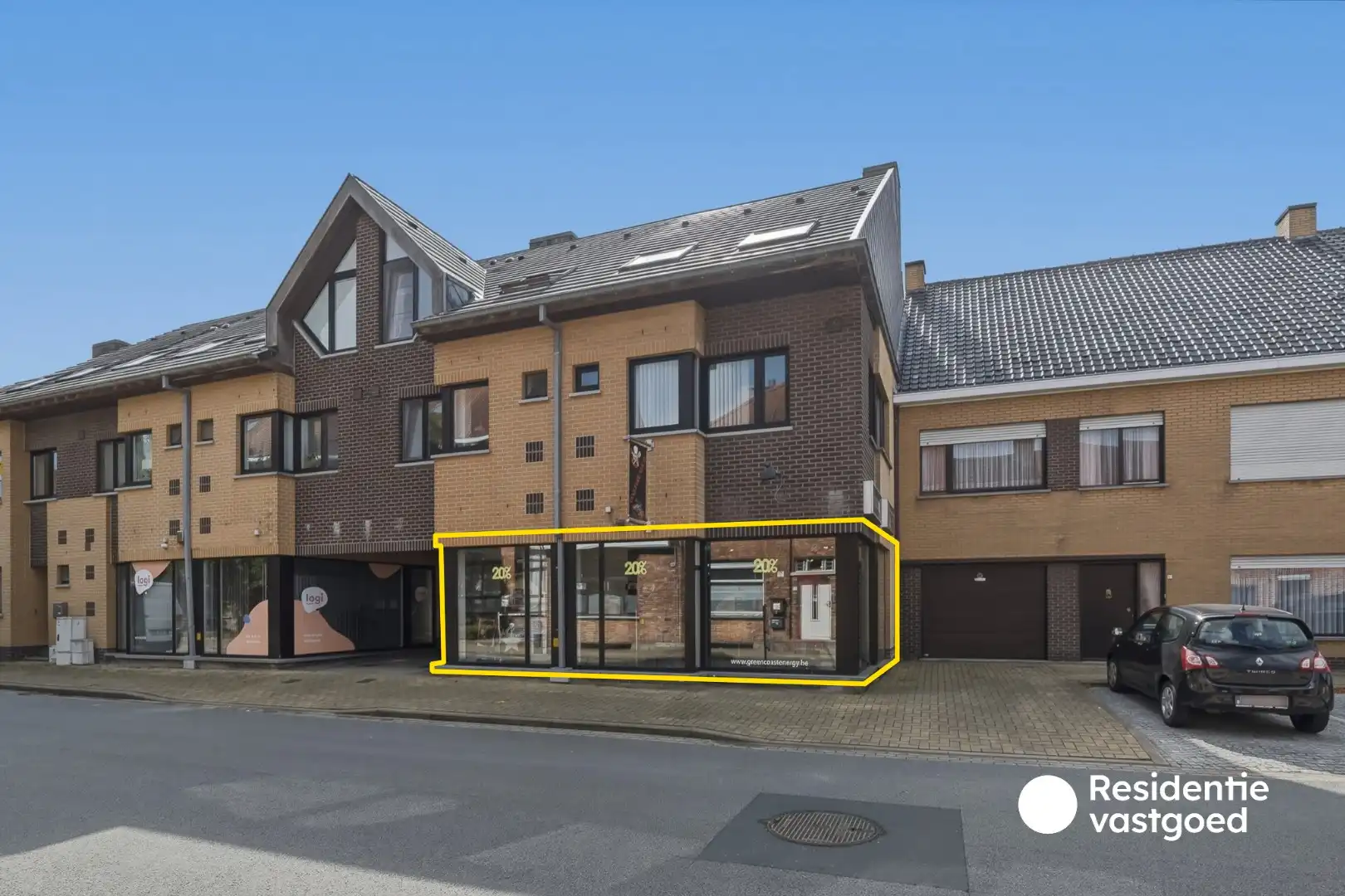 Handelszaak met commerciële mogelijkheden in Ettelgem foto {{pictureIndex}}