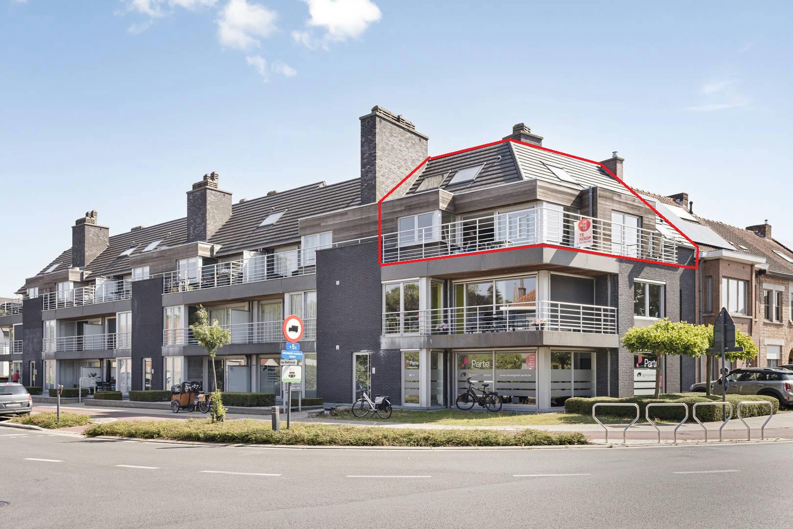 Prachtig duplex appartement (109m²) met 2 slpk in Rumbeke foto 2