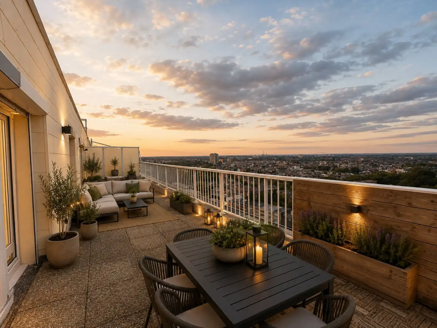 Appartement met uitzonderlijk terras en panoramisch uitzicht! foto {{pictureIndex}}