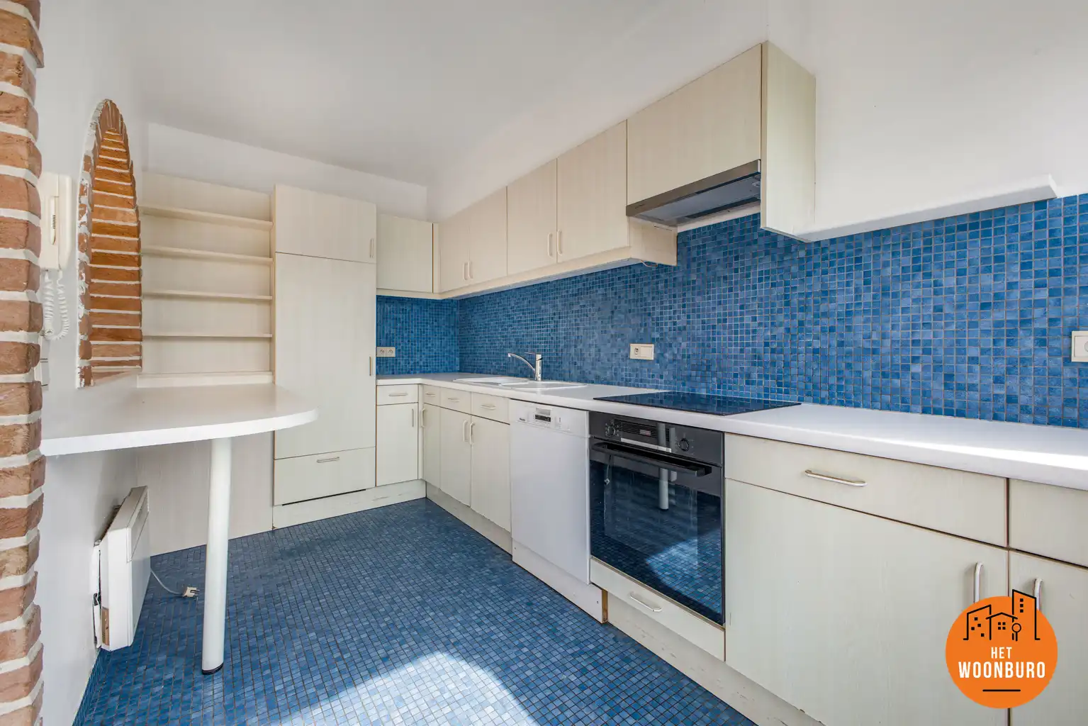 Appartement met 3 slpks, bureel, terras, kelder en garage foto 5