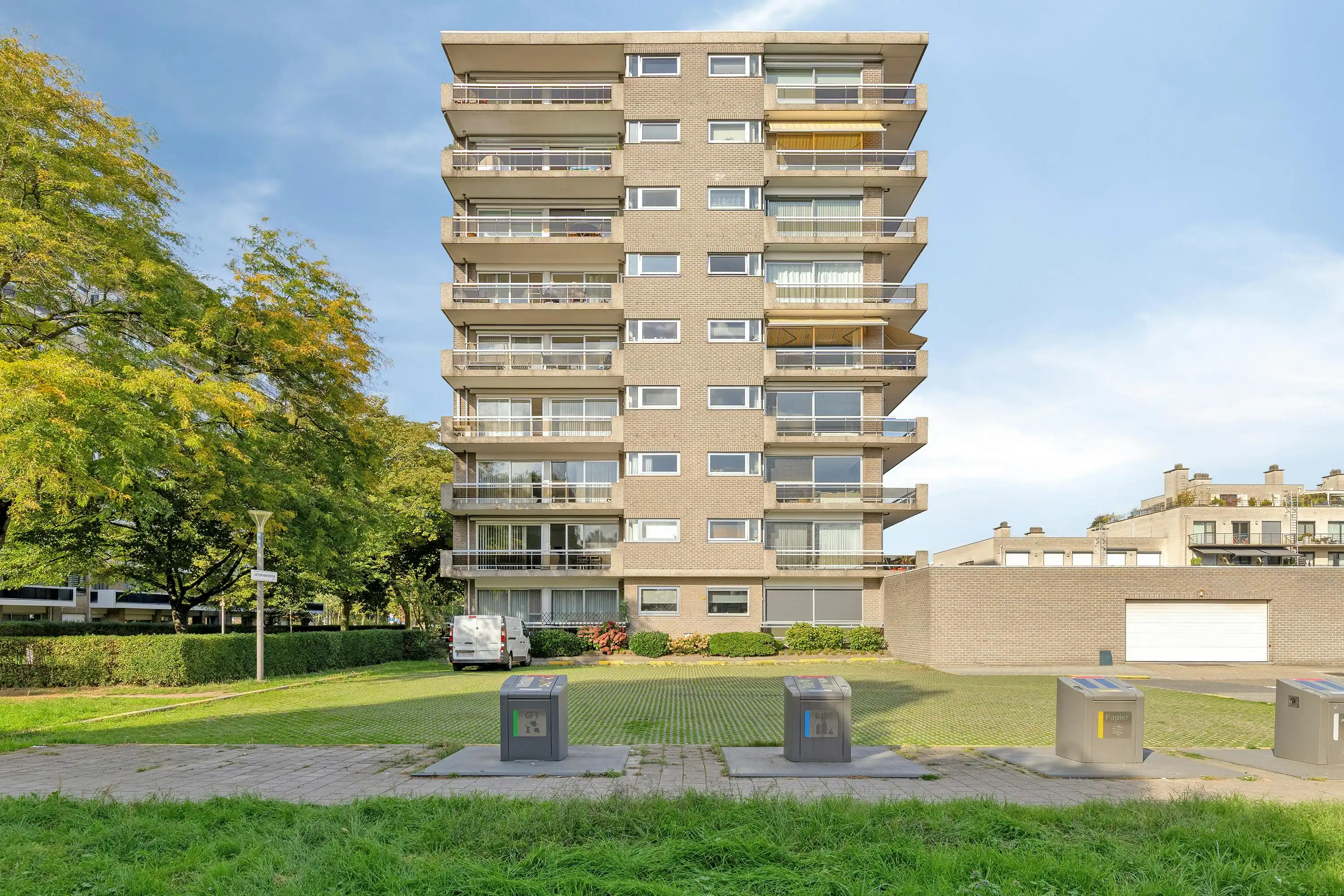 Appartement met terras te koop op het groene Linkeroever foto 27