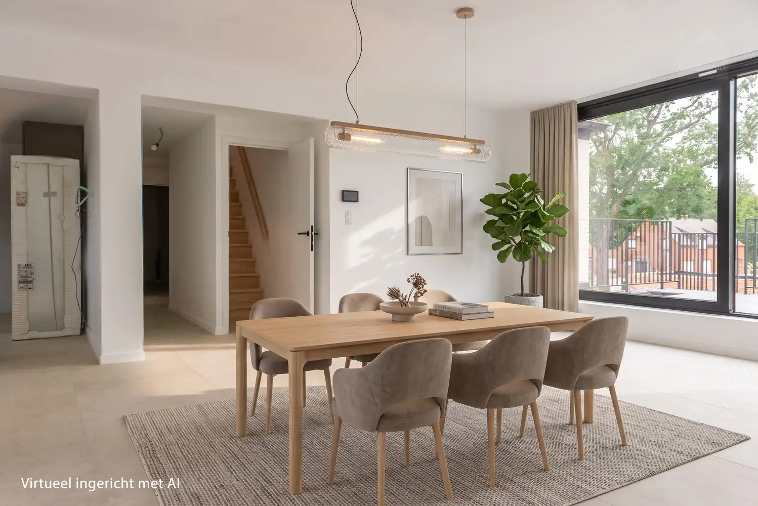 Ruim en energiezuinig duplexappartement met 3 slaapkamers en grote tuin in Veerle-Laakdal foto 4