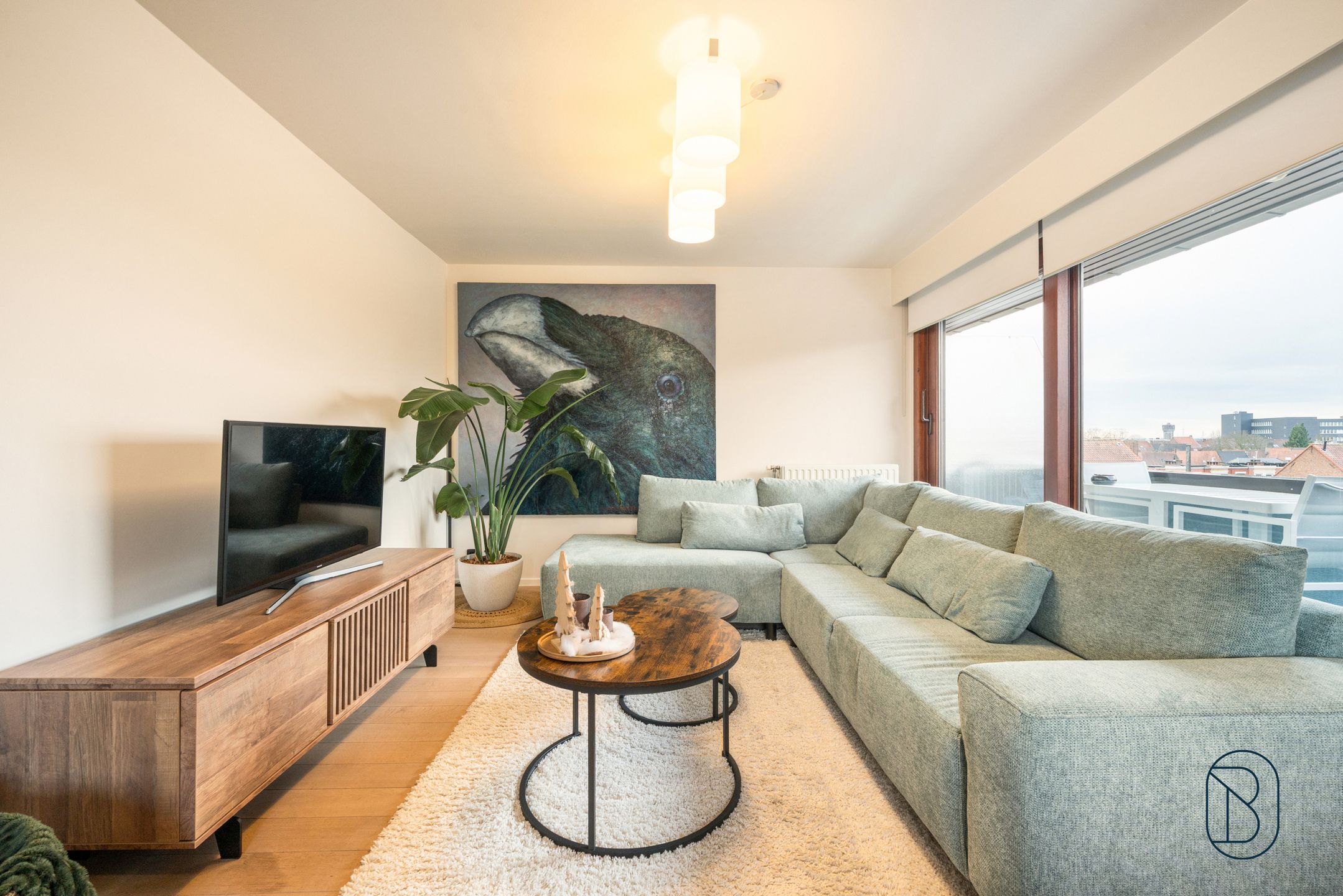 Centraal gelegen dakappartement met 2 slk en terras!  foto {{pictureIndex}}