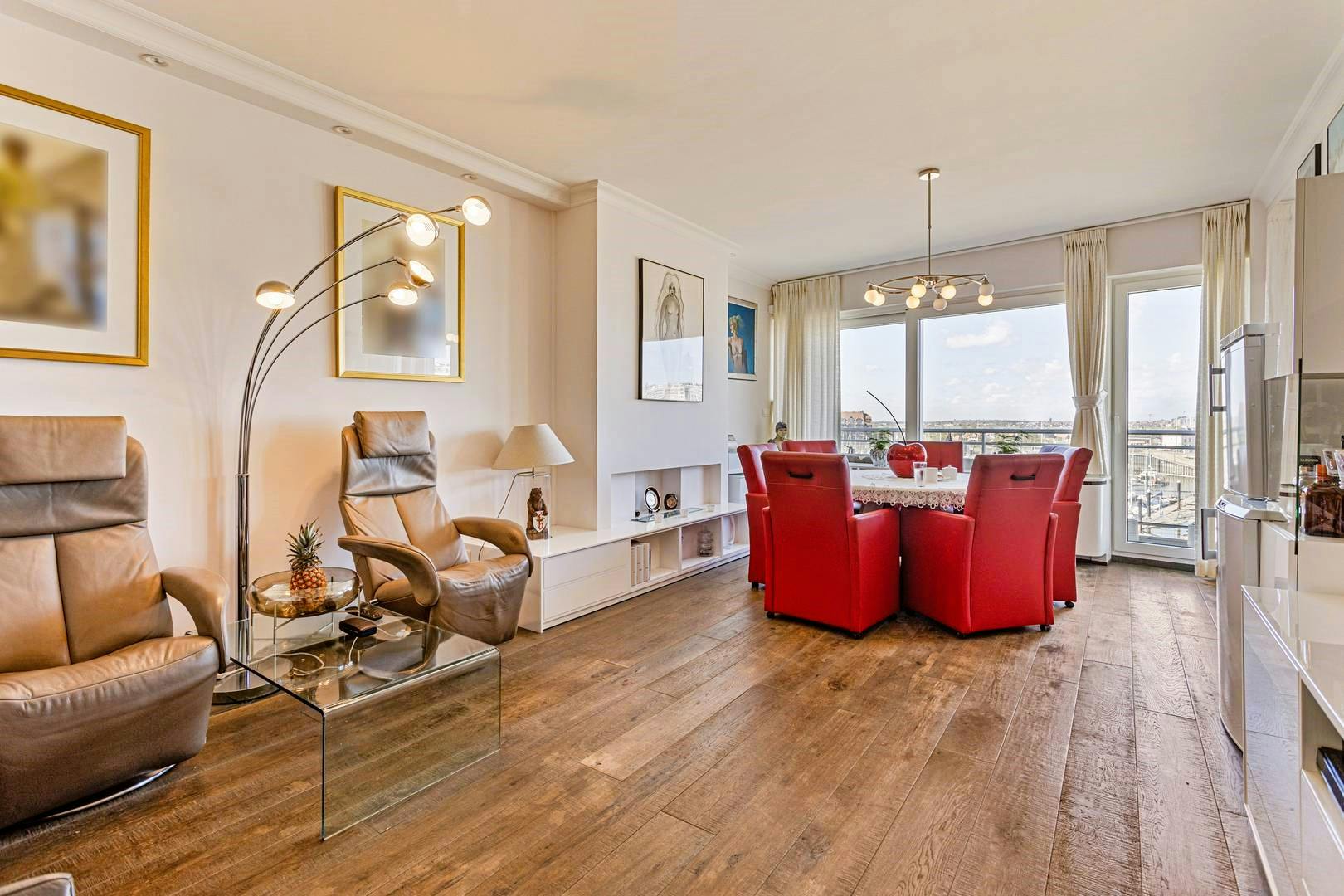 Appartement met frontaal havenzicht te koop in Blankenberge foto 3