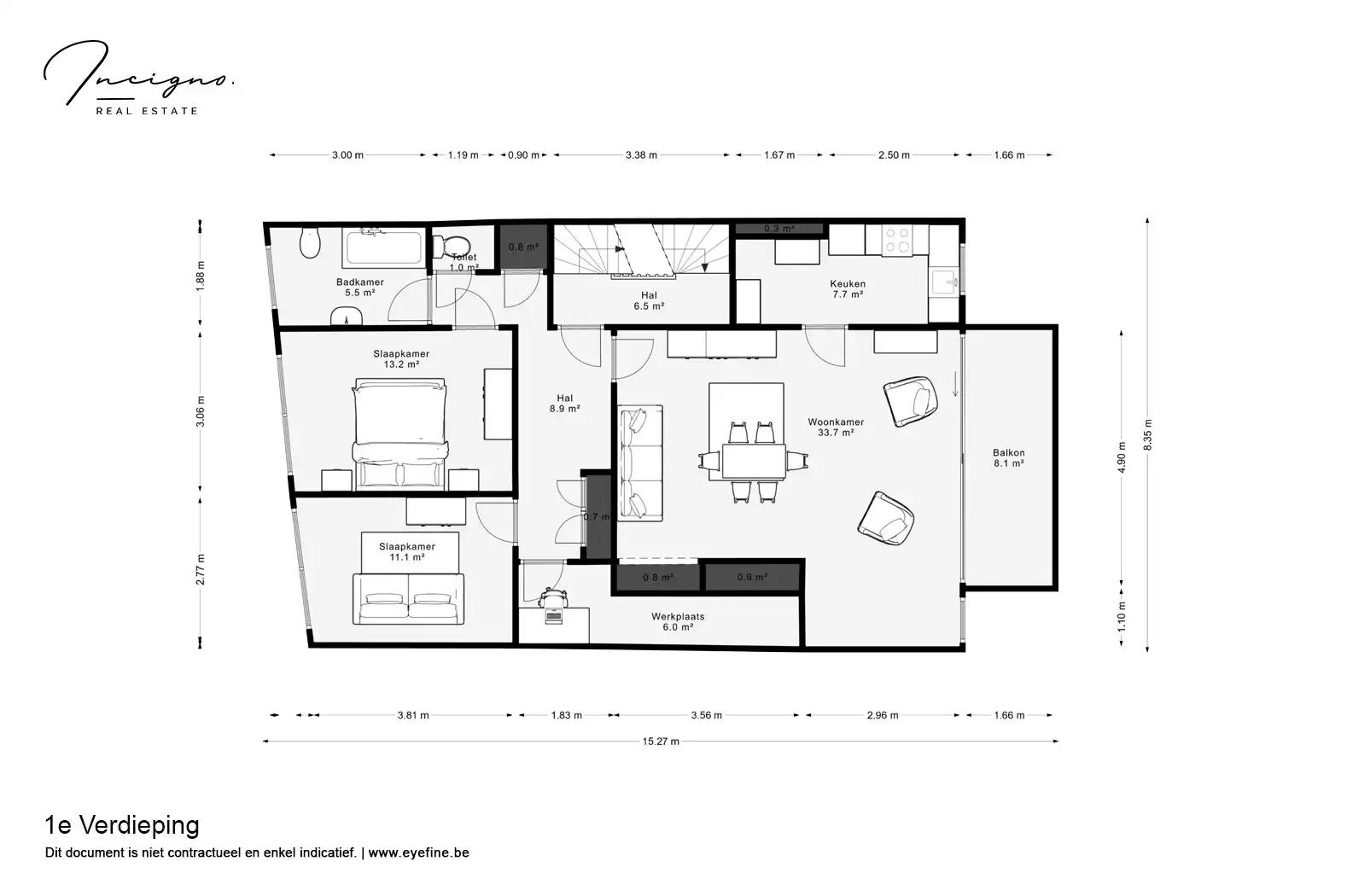 Leuvense stadswoning met 2 erkende appartementen, stadstuin en 2 garages foto 35